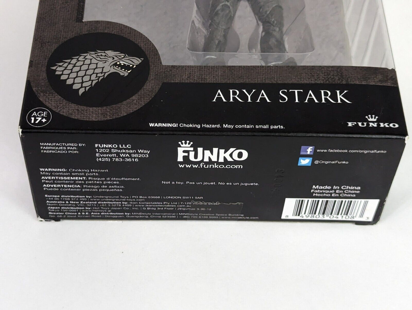 Funko Game of Thrones Legacy Collection Series Two #9 Arya Stark Figure