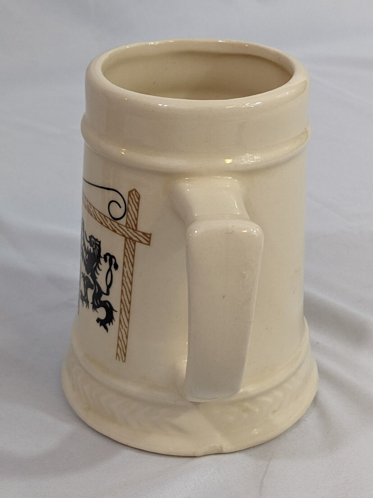 Pub German Beer Mug Stein Est 1976 Collectible Drinkware White