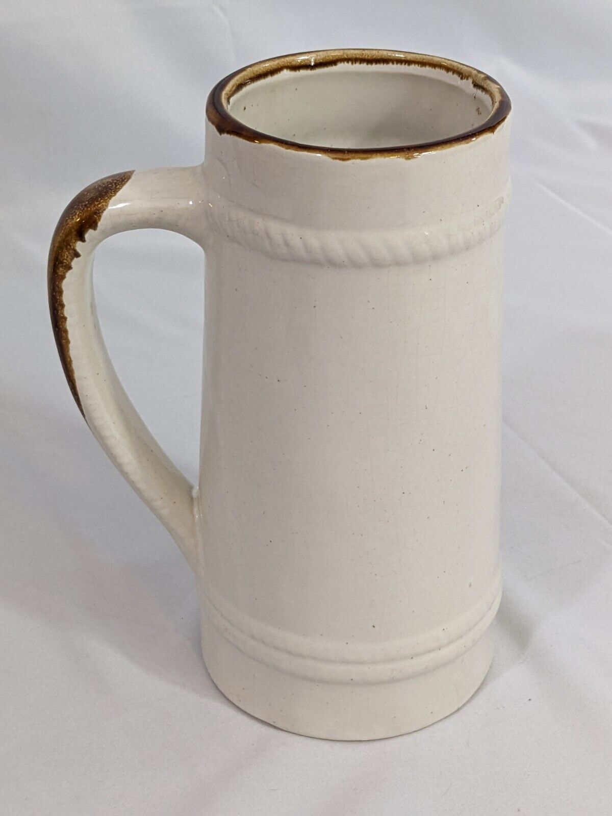 State of Georgia Beer Mug White United States Collectible Drinkware Stein