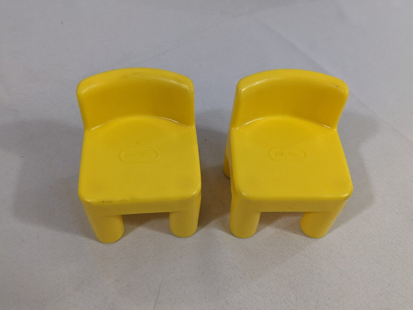 Vintage Little Tikes Miniature Table & Chairs Furniture Collectible Toy Figures