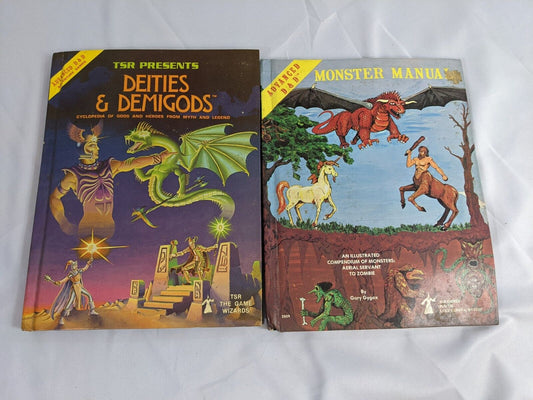 Advanced Dungeons & Dragons Monster Manual 4th Ed. Deities Demigods 1st Printing