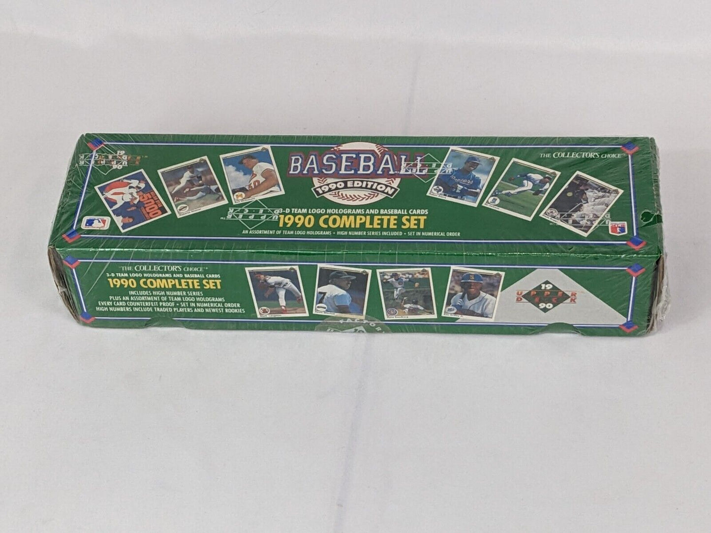 Upper Deck 1990 The Collectors Choice 3D Team Logo Holograms & Baseball Cards