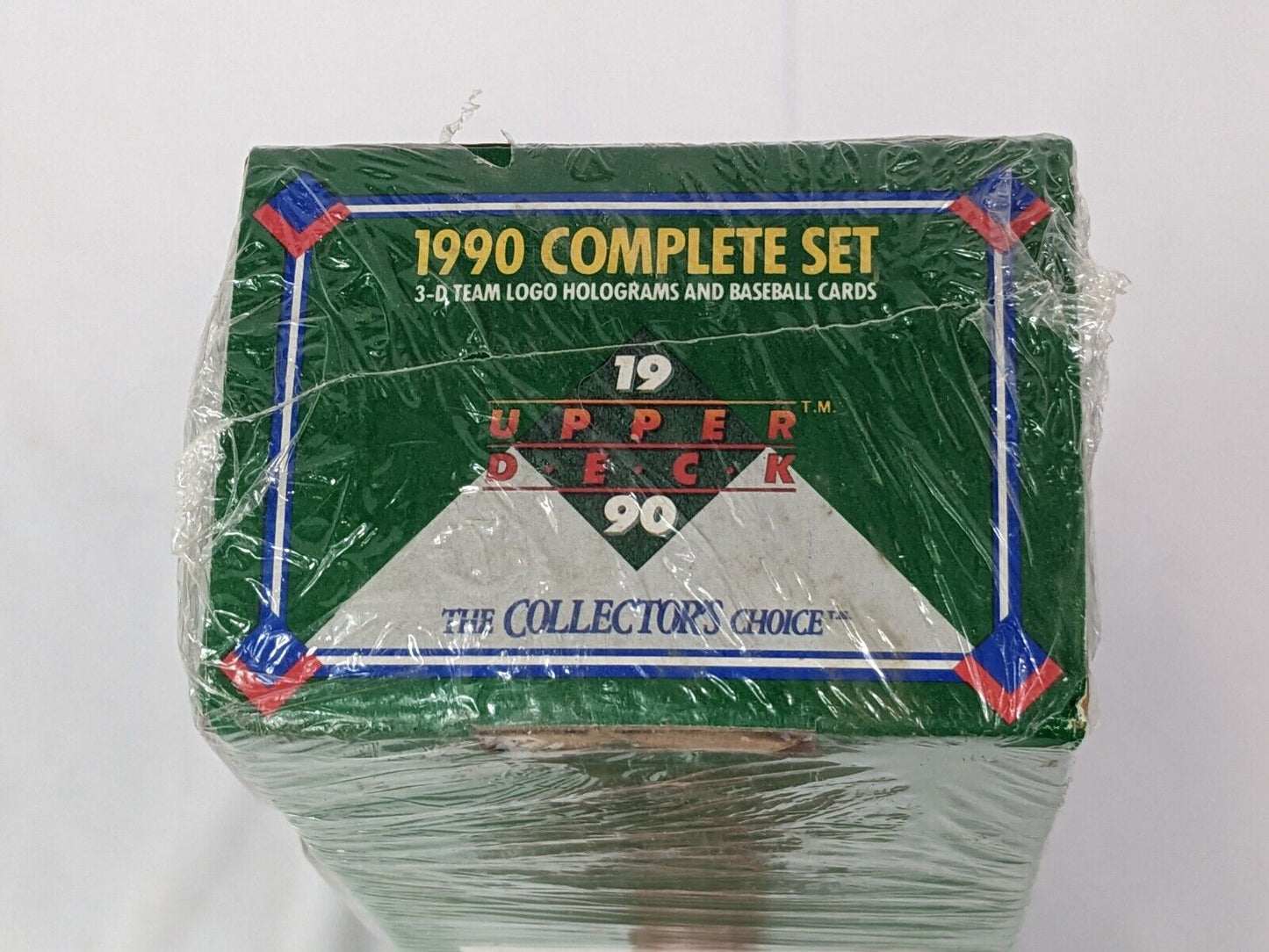 Upper Deck 1990 The Collectors Choice 3D Team Logo Holograms & Baseball Cards