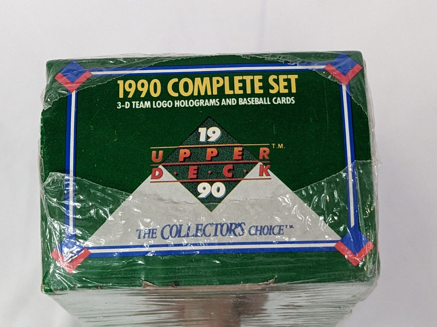 Upper Deck 1990 The Collectors Choice 3D Team Logo Holograms & Baseball Cards