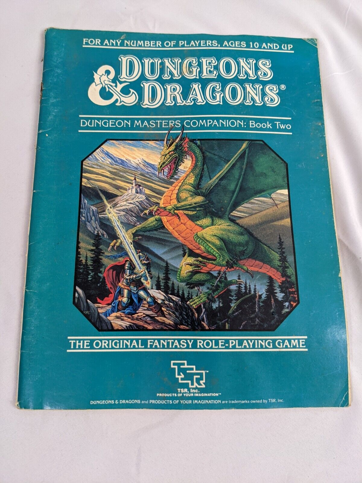 Dungeons & Dragons Dungeon Masters Companion Book Two Fantasy Adventure Game