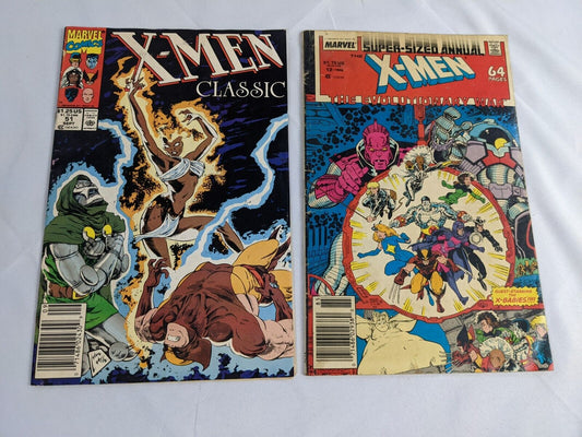 Vintage Marvel Comics X-Men #51 1990 Rogue Storm! #12 1988 The Evolutionary War