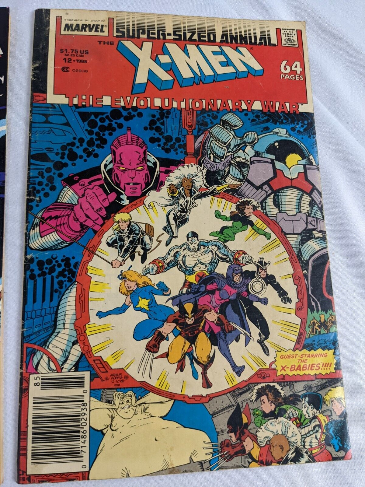 Vintage Marvel Comics X-Men #51 1990 Rogue Storm! #12 1988 The Evolutionary War