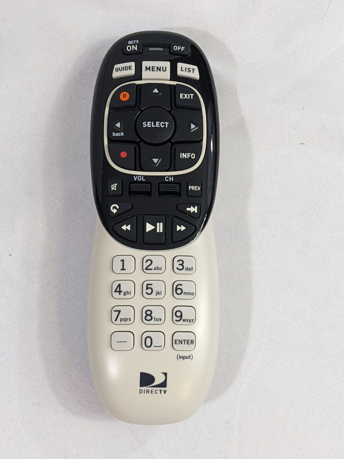 Direct TV RC73 Universal Remote Control Genie IR/RF Battery Not Included!