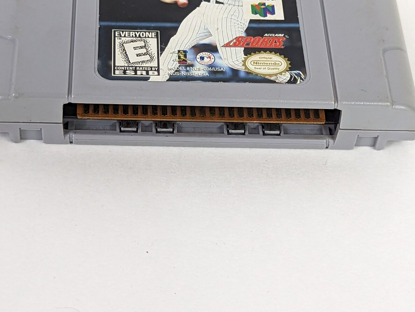 Nintendo 64 All-Star Baseball 99 Video Game Pak with Instruction Booklet