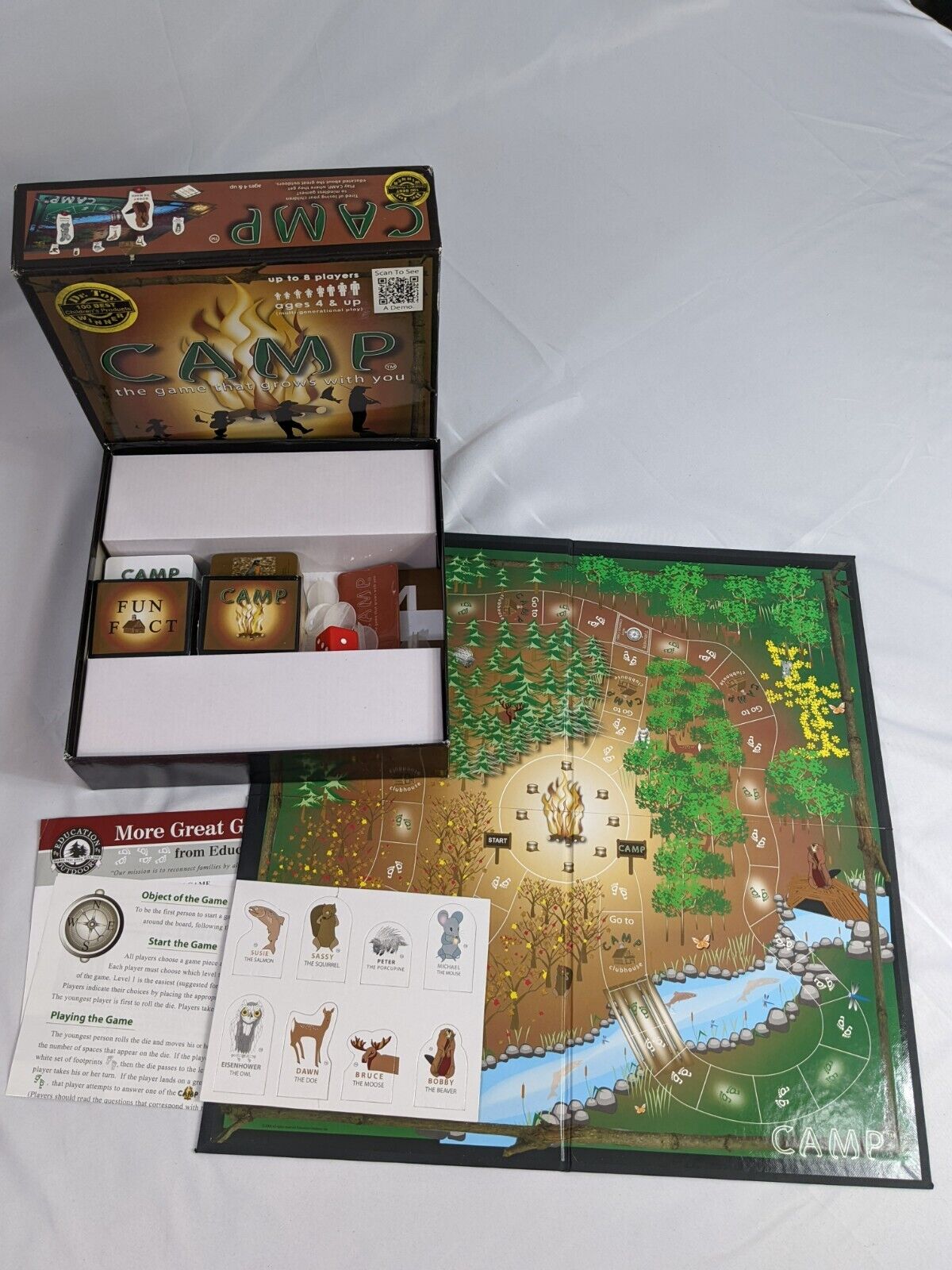 Camp The Game That Grows With You Board Game by Education Outdoor