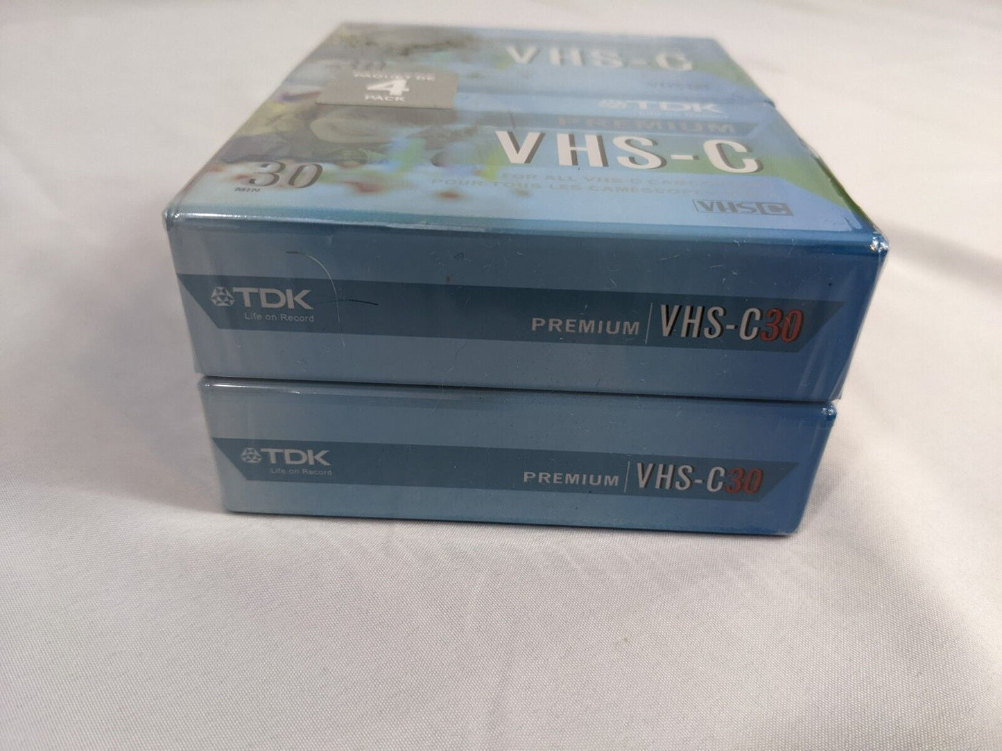 TDK Premium VHS-C Camcorder Video Cassette TC-30HG 4-PACK