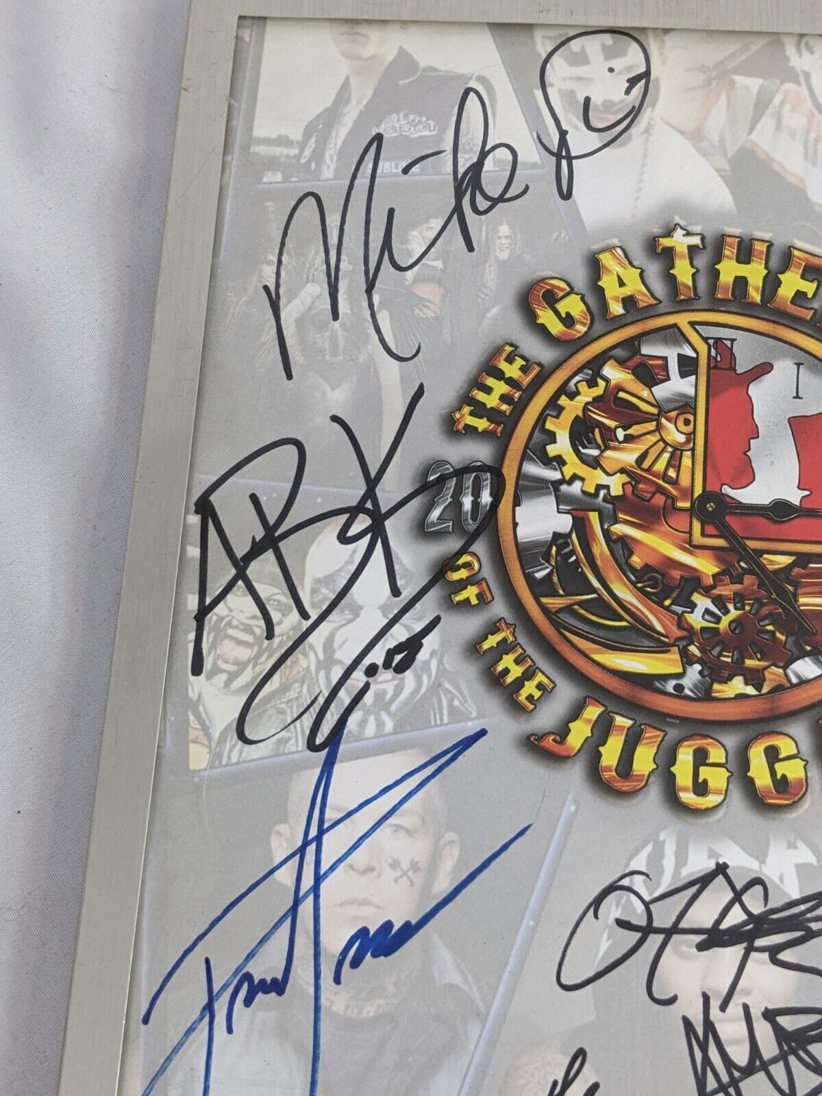 Twiztid Signed Collectibles 2015 The Gathering of the Juggalos Happy Juggalo Day