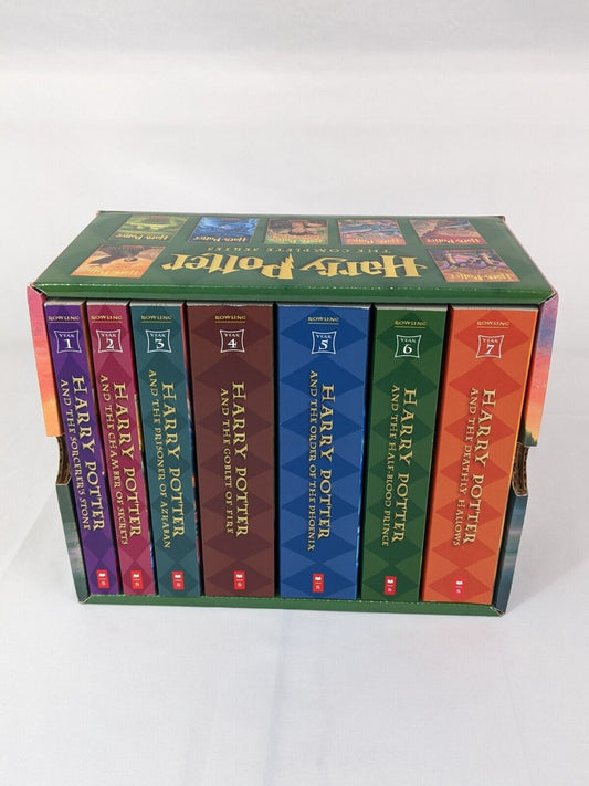 Scholastic Harry Potter The Complete Book Series by JK Rowling SET OF 7