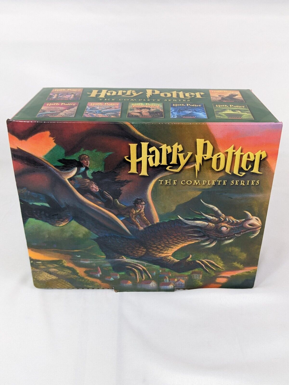 Scholastic Harry Potter The Complete Book Series by JK Rowling SET OF 7