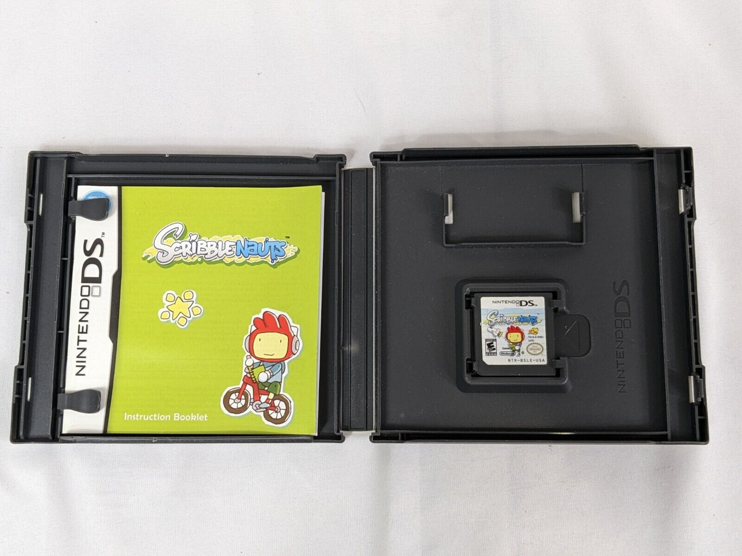 Nintendo DS NDS ScribbleNauts Write Anything Solve Everything Game Cartridge