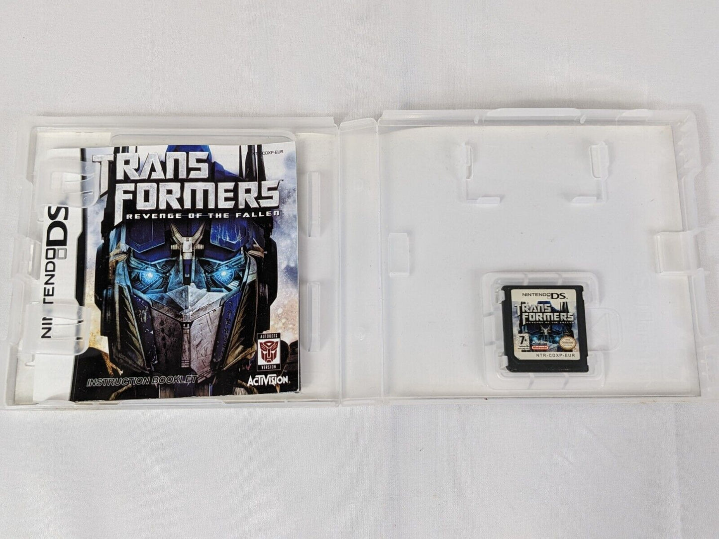 Nintendo DS NDS Transformers Revenge of the Fallen Game Cartridge w/ Booklet