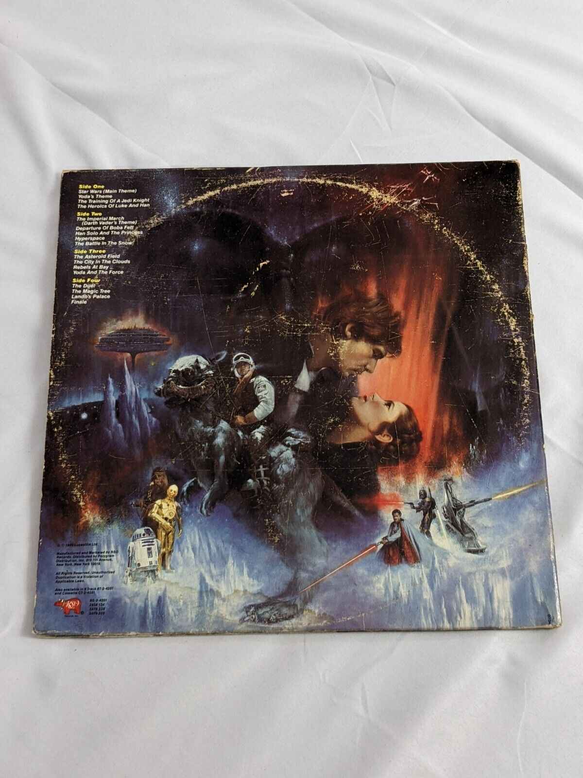 Star Wars The Empire Strikes Back Original Soundtrack Vinyl by John Williams