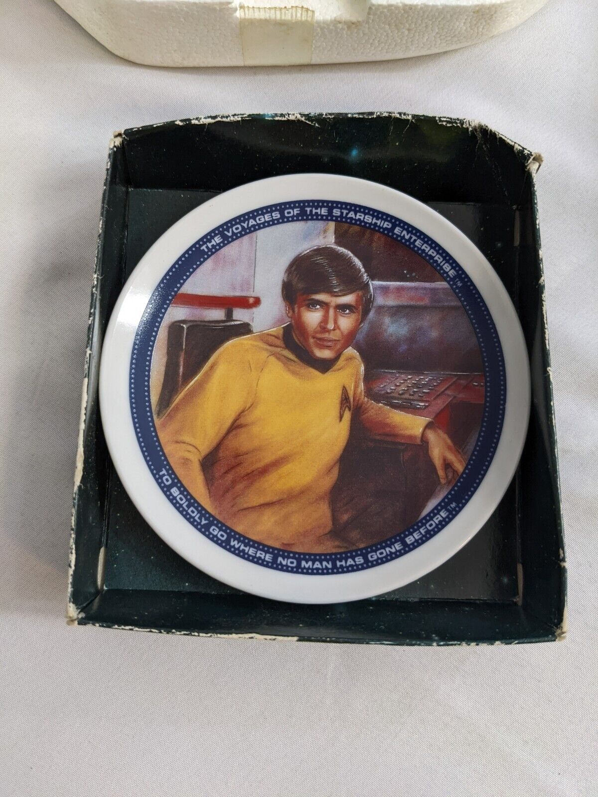 Star Trek Plate Collection Limited Edition w/Certificate of Authenticity 7-LOTS