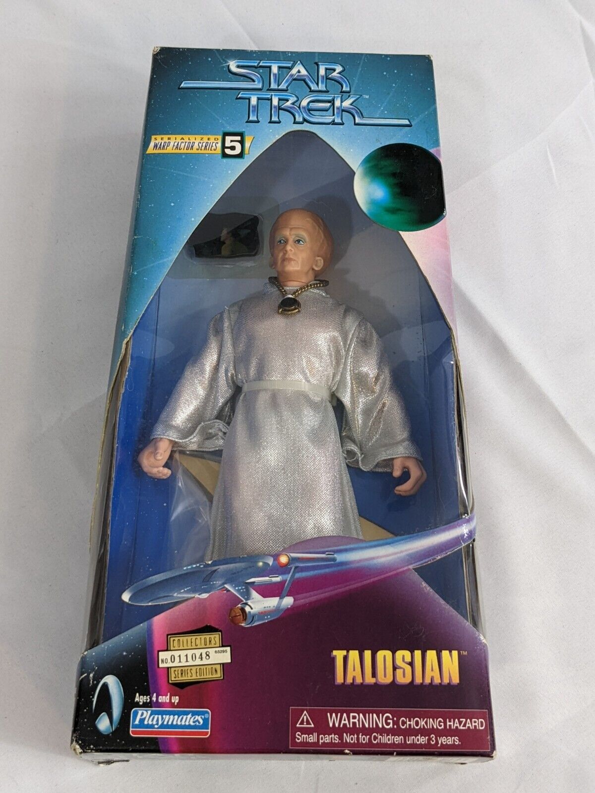 Star Trek Playmates Serialized Warp Factor Series 5 Talosian No.011048 Collector