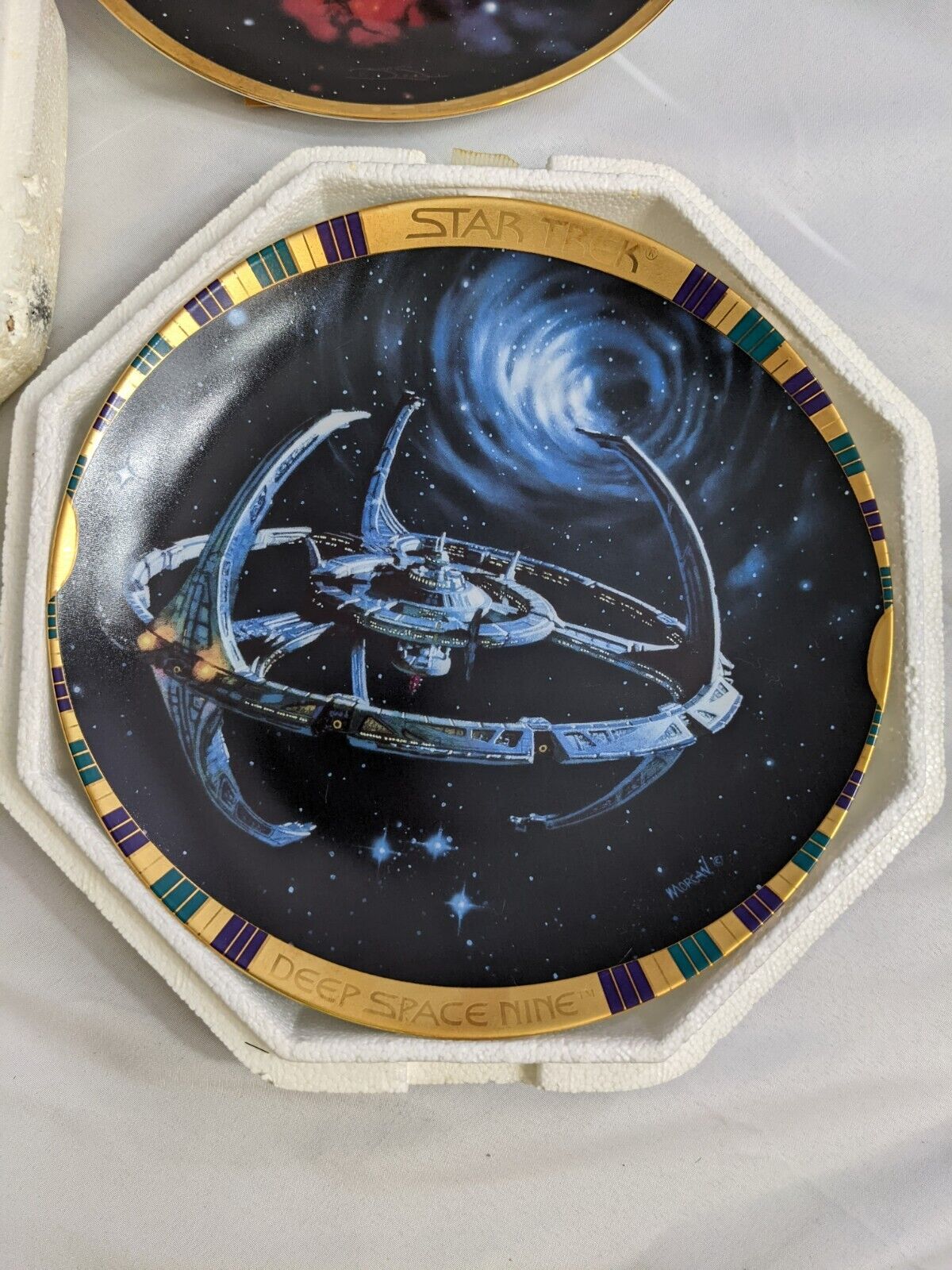 Star Trek Plate Collection Limited Edition w/Certificate of Authenticity 7-LOTS