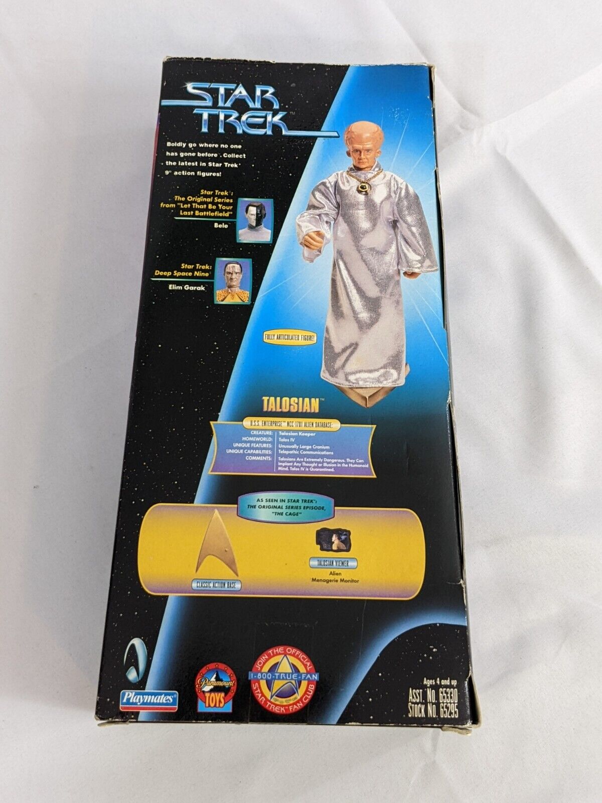 Star Trek Playmates Serialized Warp Factor Series 5 Talosian No.011048 Collector