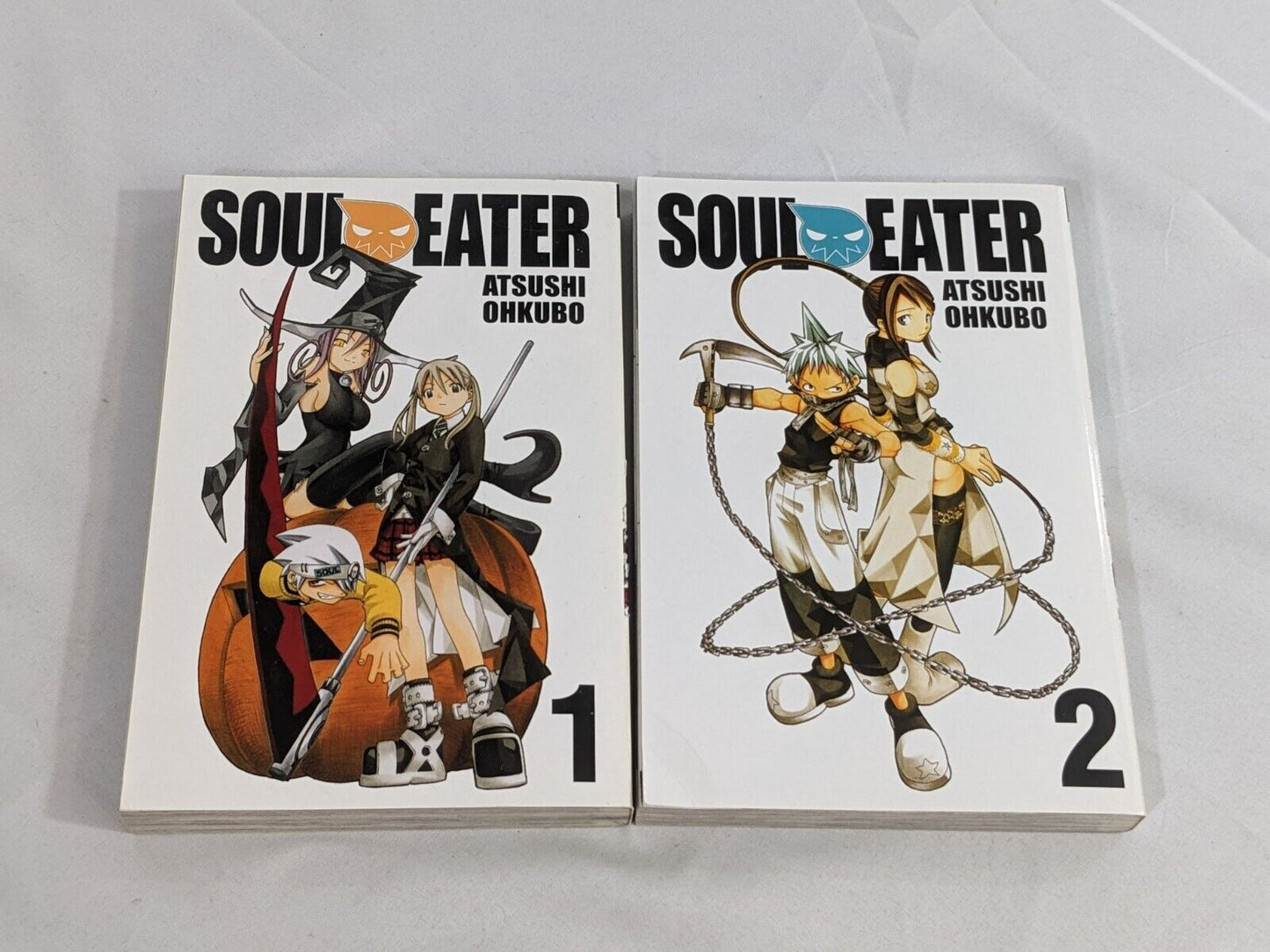 Soul Eater Atsushi Ohkubo Volumes 1 & 2 Trade Paperback LOT OF 2 Anime Manga