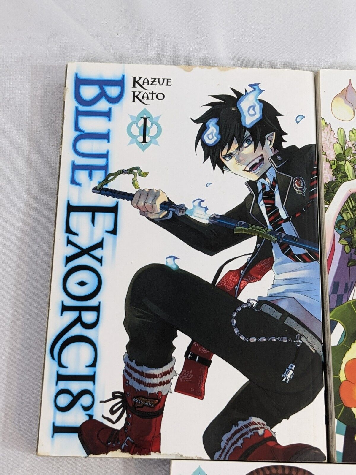 Blue Exorcist by Kazue Kato Volumes 1, 3-6 Trade Paperback LOT OF 5 Anime Manga