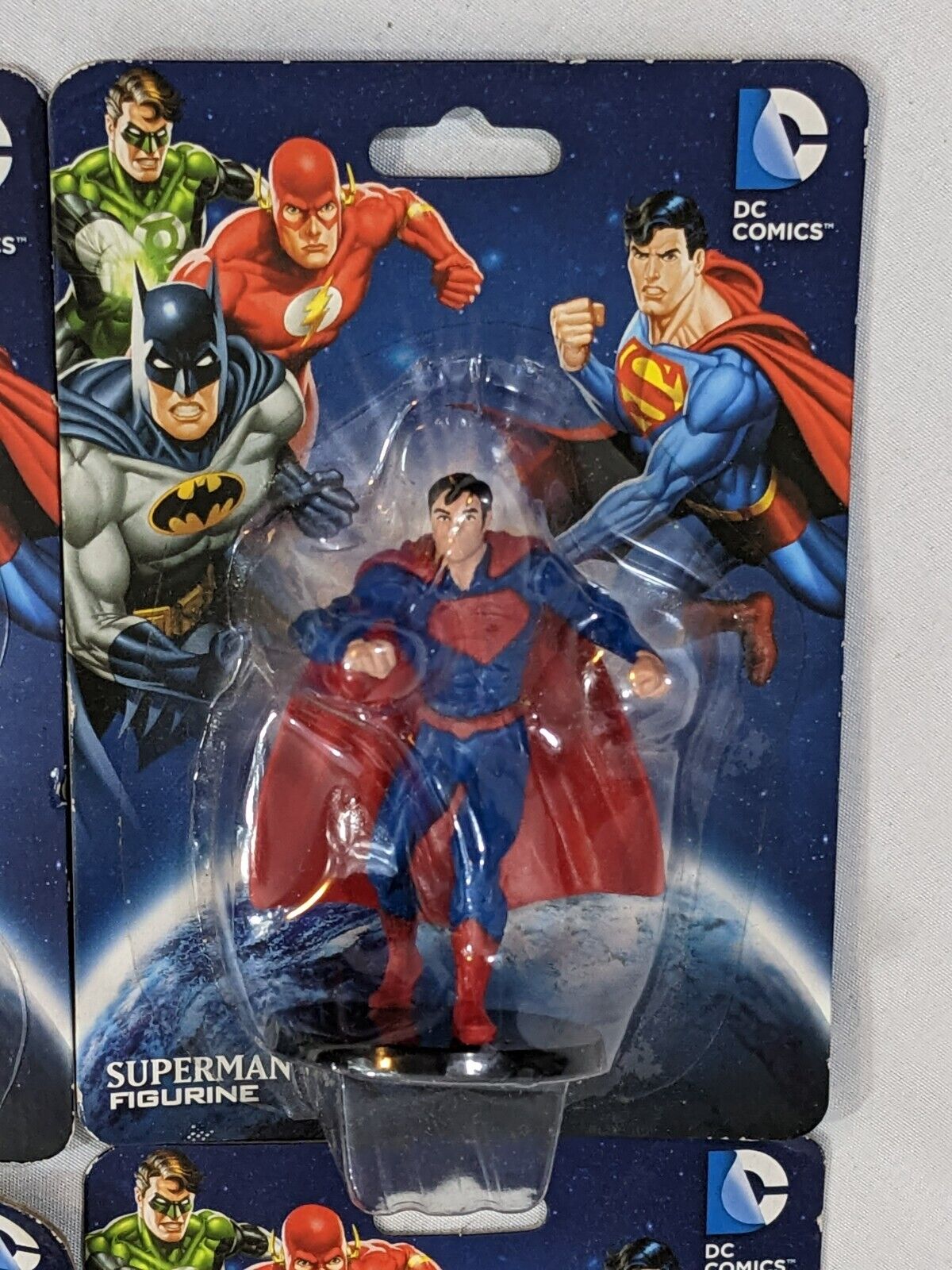 DC Comics Figurines Batman Green Lantern Superman Flash Collections Lot of 4