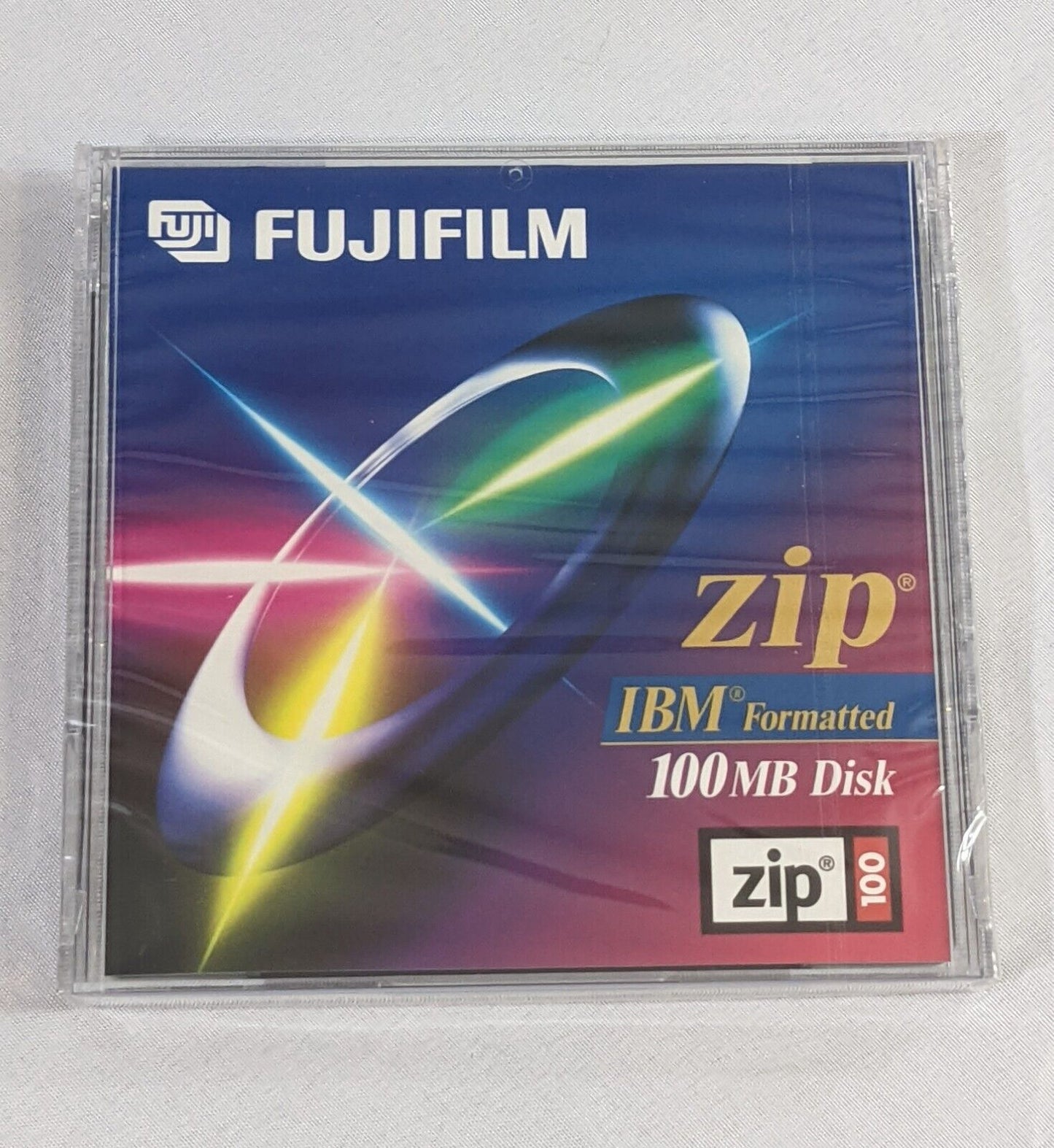 Fujifilm Zip IBM Formatted 100MB Disk Zip100 Storage Brand New Sealed!