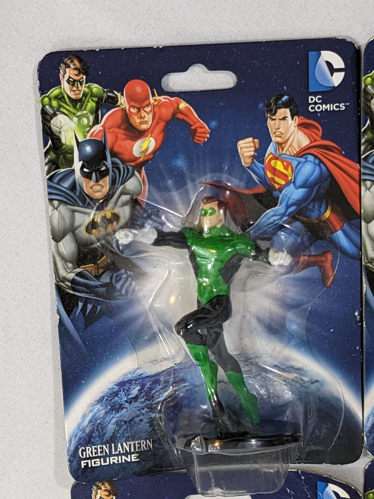 DC Comics Figurines Batman Green Lantern Superman Flash Collections Lot of 4