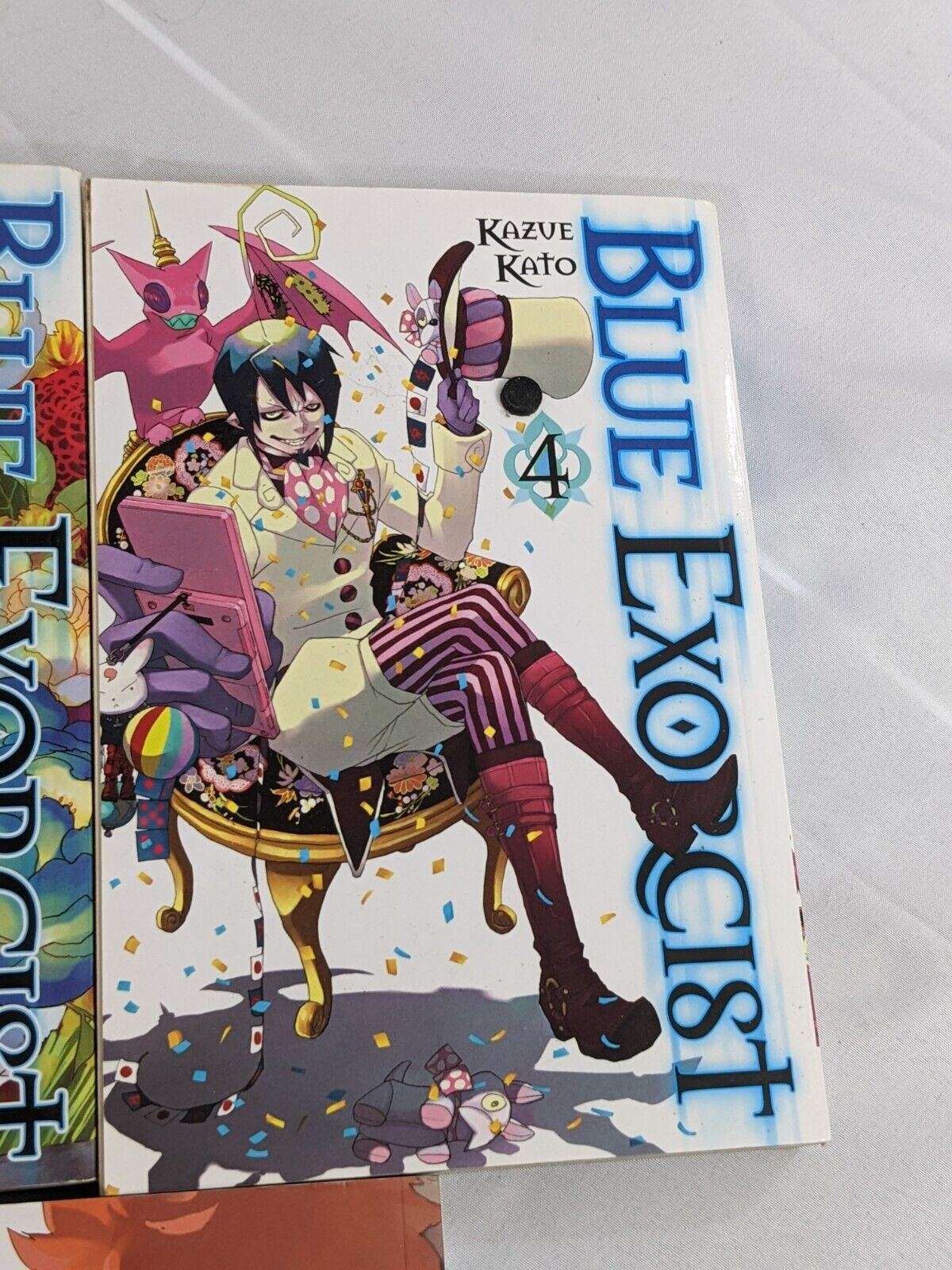 Blue Exorcist by Kazue Kato Volumes 1, 3-6 Trade Paperback LOT OF 5 Anime Manga