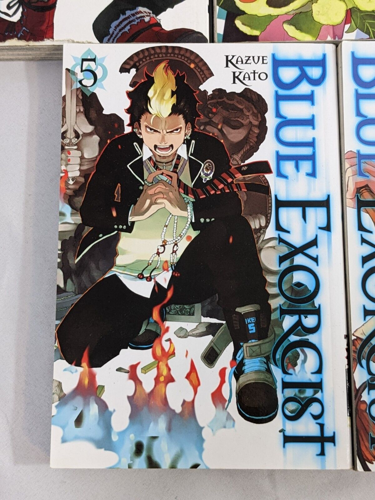 Blue Exorcist by Kazue Kato Volumes 1, 3-6 Trade Paperback LOT OF 5 Anime Manga