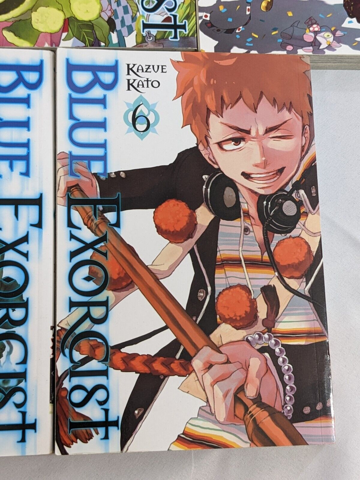 Blue Exorcist by Kazue Kato Volumes 1, 3-6 Trade Paperback LOT OF 5 Anime Manga