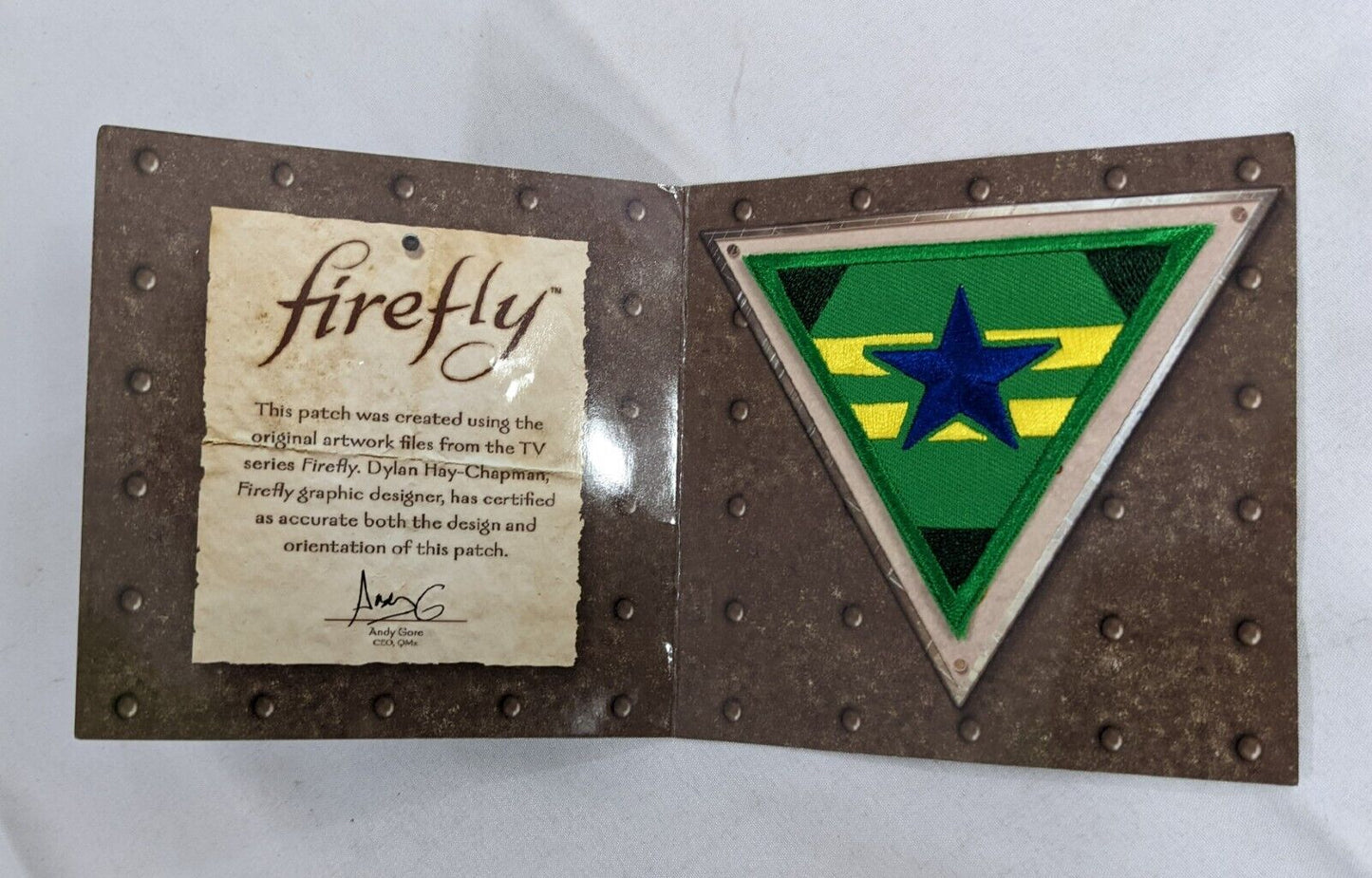 Loot Crate Exclusive Firefly Independents Patch with Authenticity