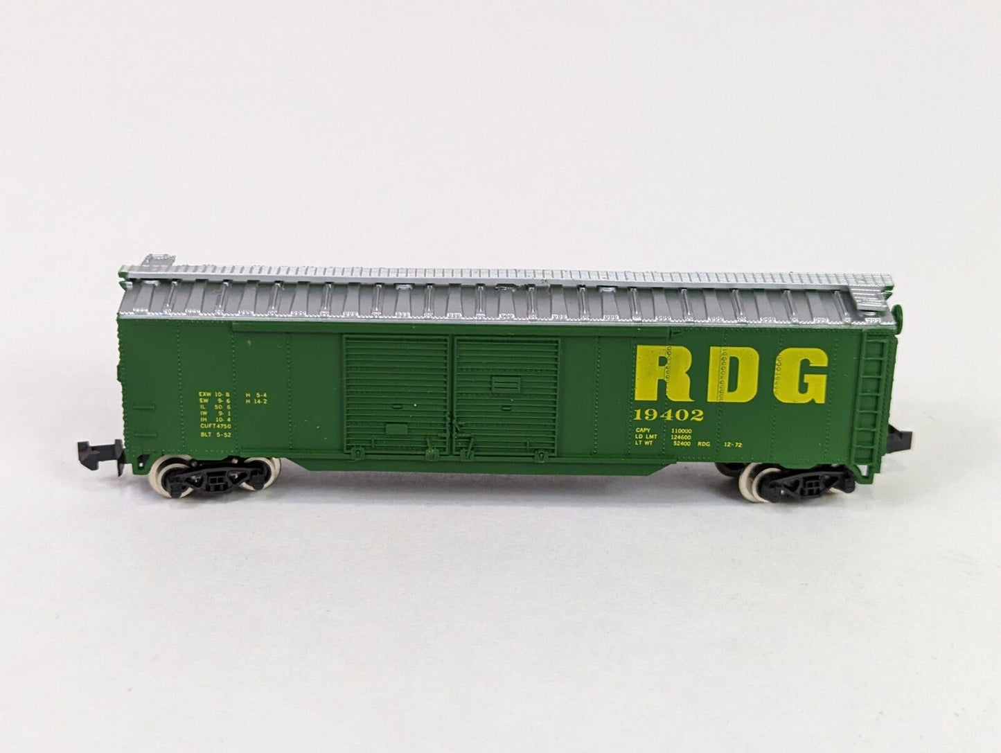 N Scale Atlas Reading RDG 19402 Double Door Box Car Collectible Train