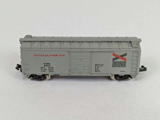 Con-Cor CIRR #2043 1001-X Chattahooche 40' Standard Steel Boxcar N Scale