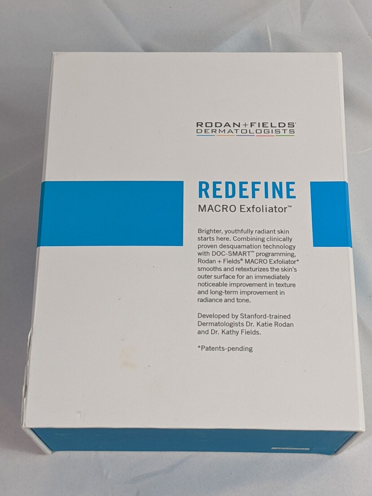 Rodan+Fields Dermatologists Redefine MACRO Exfoliator Rechargeable w Cooling Gel