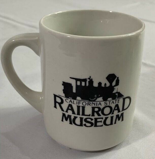 Large Ceramic Coffee Mug California State Railroad Museum