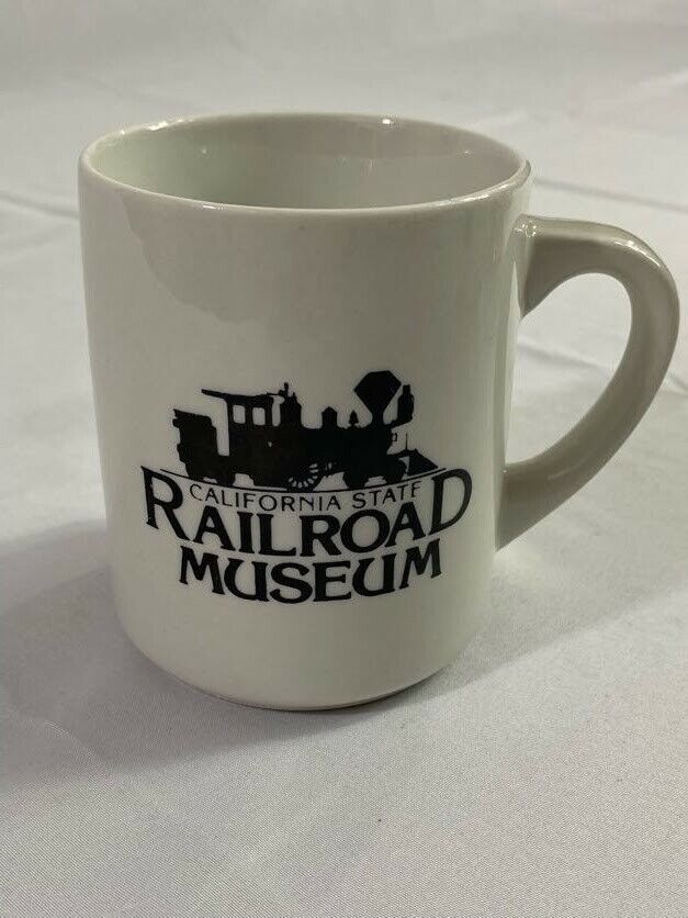 Large Ceramic Coffee Mug California State Railroad Museum