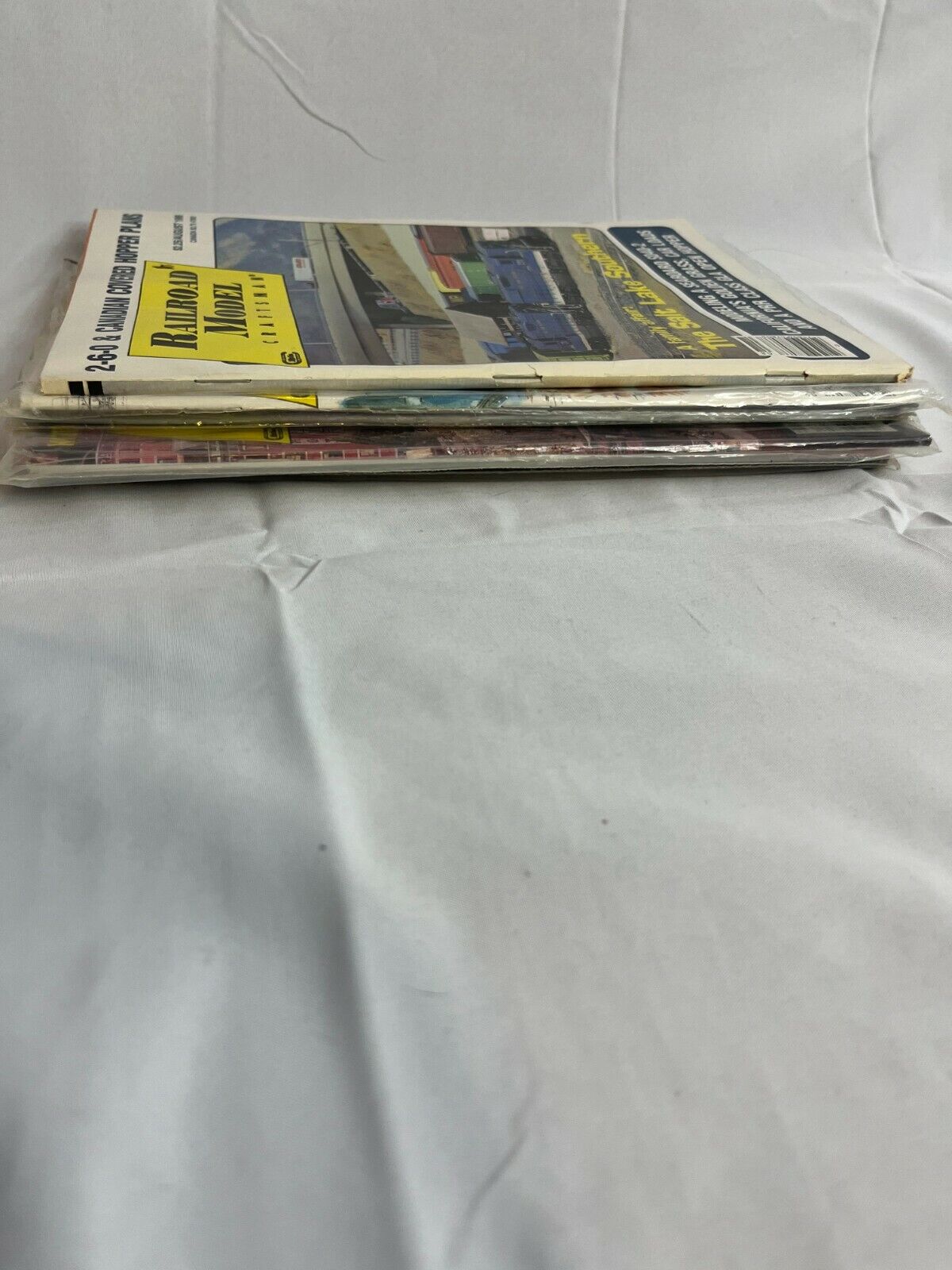 Lot of 5 Railroad Model Craftsman Magazine 1986 August - December Monthly Issue