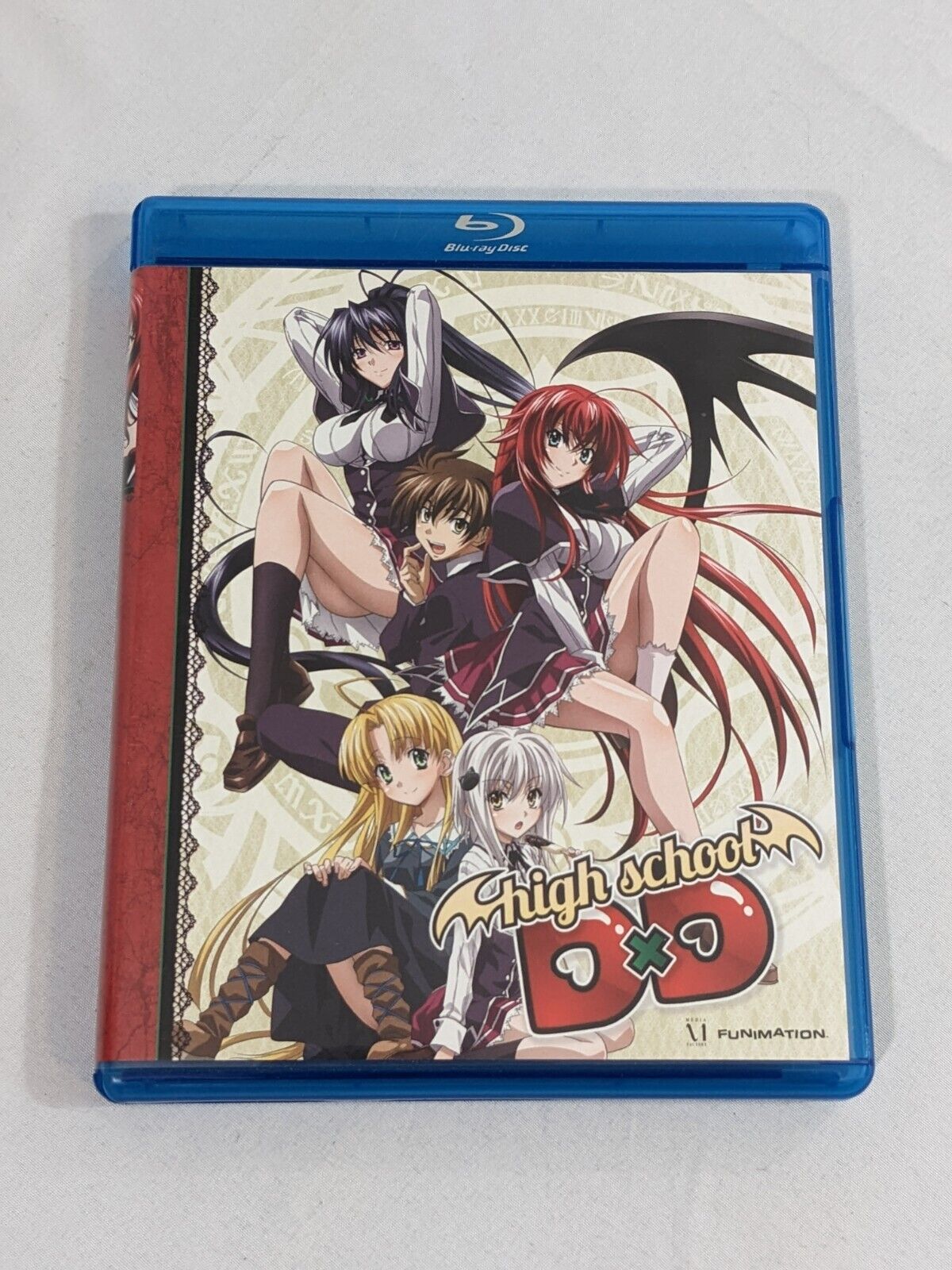 High School DxD Blu-Ray + DVD Combo Pack 4-Disc Set by Funimation Anime