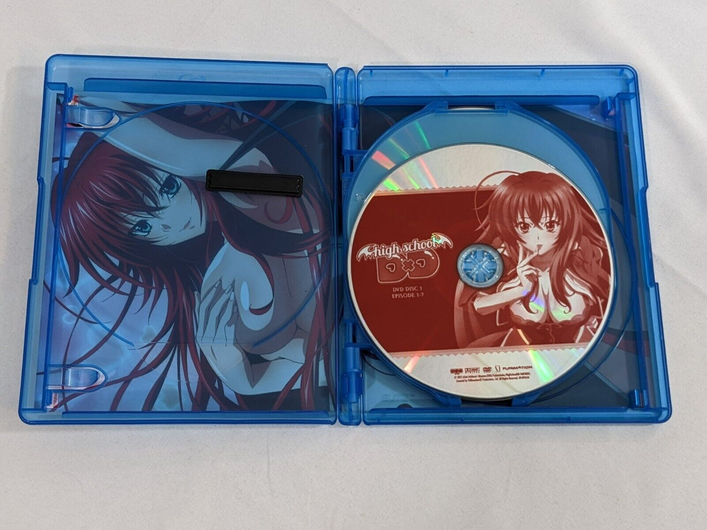 High School DxD Blu-Ray + DVD Combo Pack 4-Disc Set by Funimation Anime