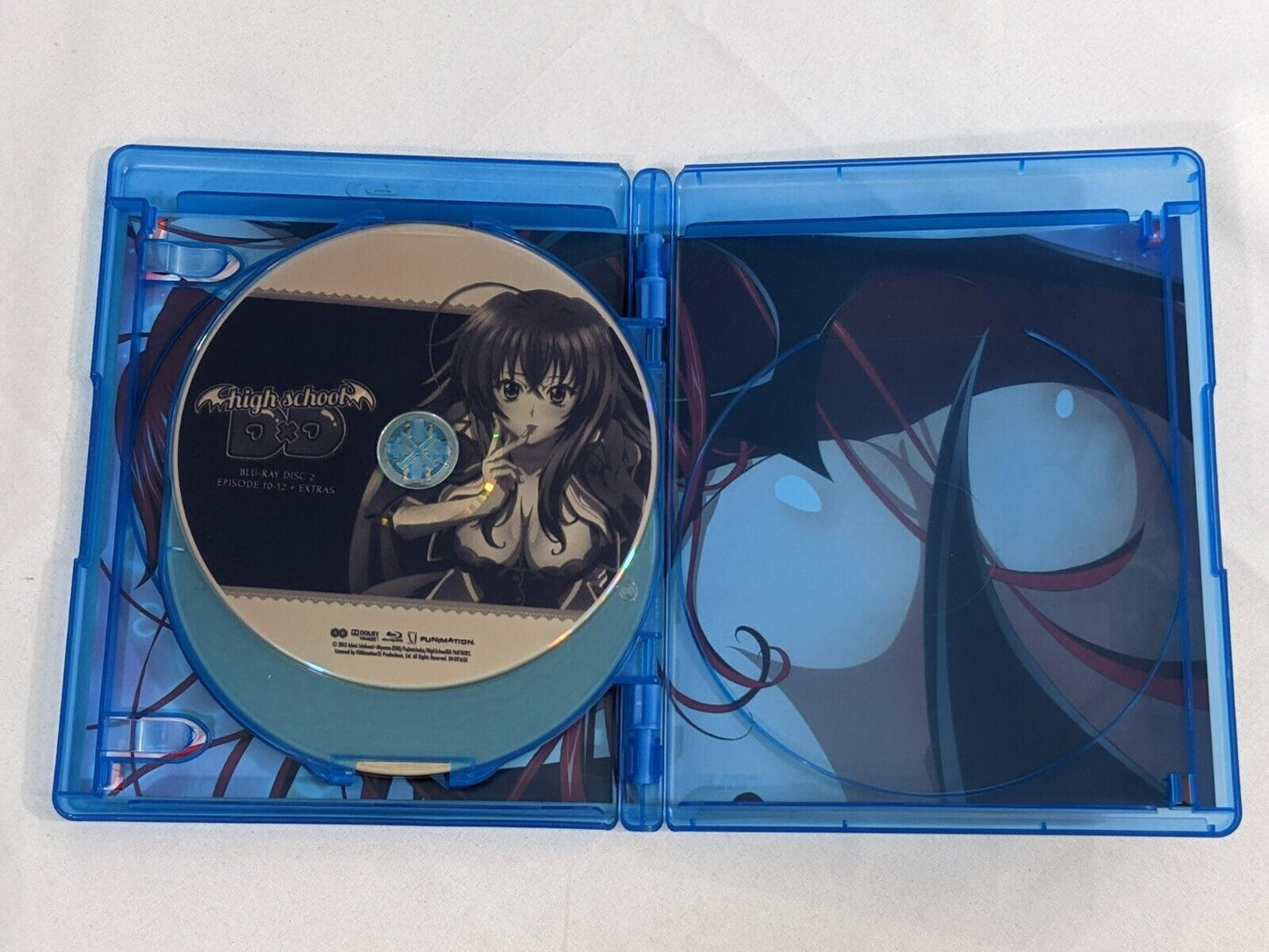 High School DxD Blu-Ray + DVD Combo Pack 4-Disc Set by Funimation Anime