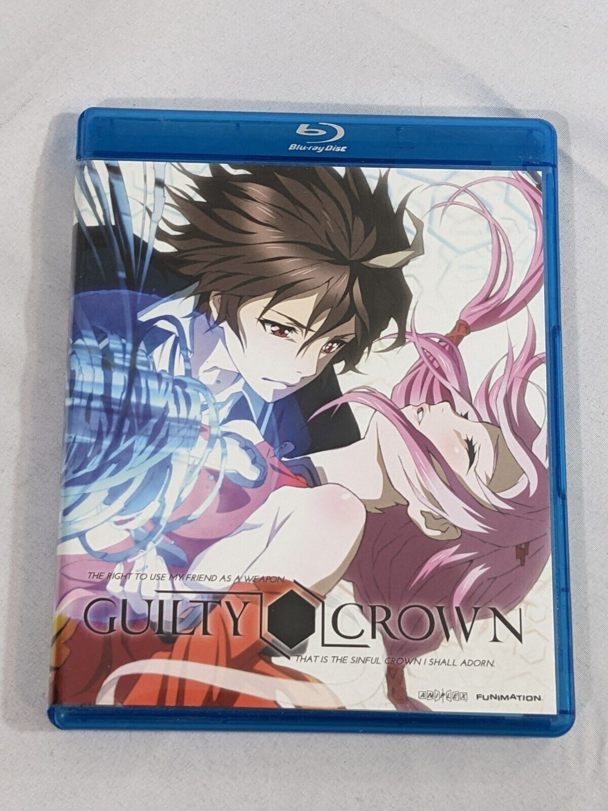 Guilty Crown Complete Series Part 1 Blu-Ray Episodes 1-11 Special Features Anime