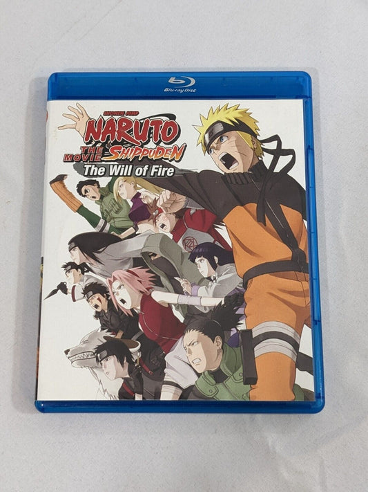 Naruto Shippuden The Movie: The Will of Fire Blu-Ray Disc Shonen Jump Anime