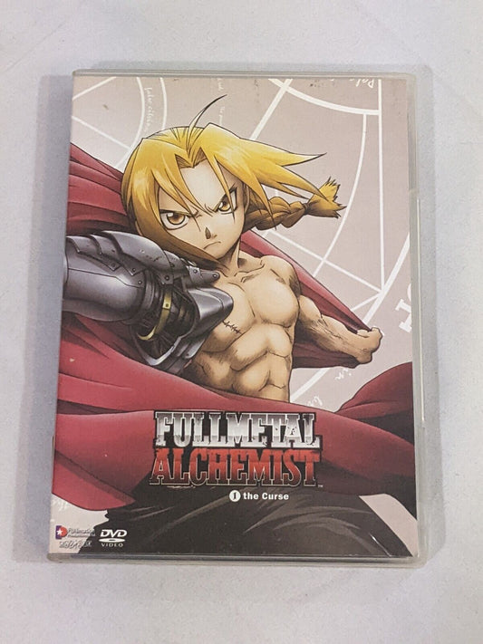 Fullmetal Alchemist Volume 1: The Curse DVD Video by Funimation Anime