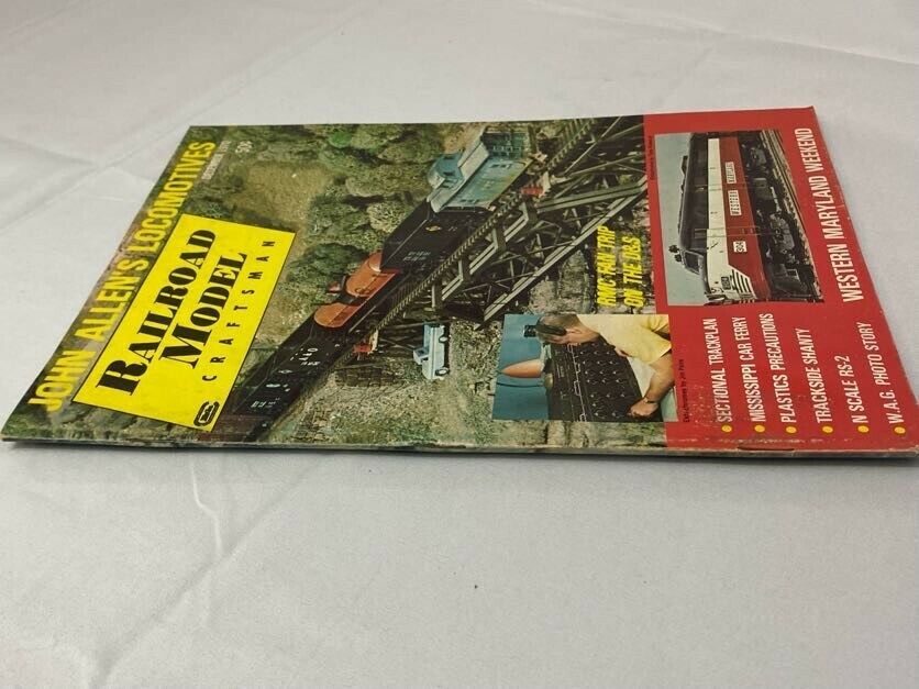 Railroad Model Craftsman Magazine December 1970 Issue John Allen's Locomotives