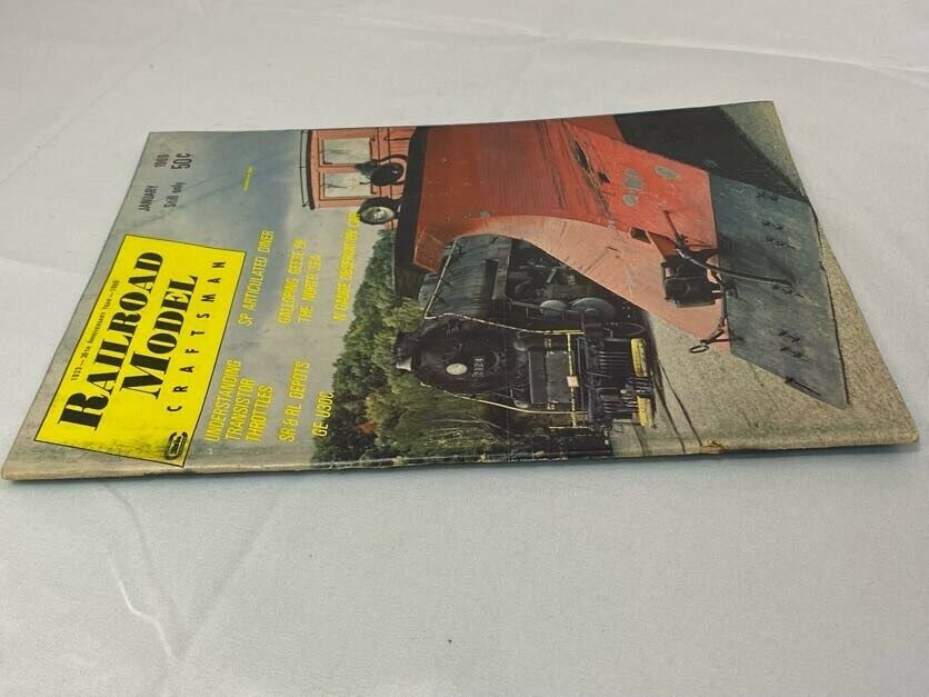 Railroad Model Craftsman Magazine January 1969 36th Anniversary Year Issue