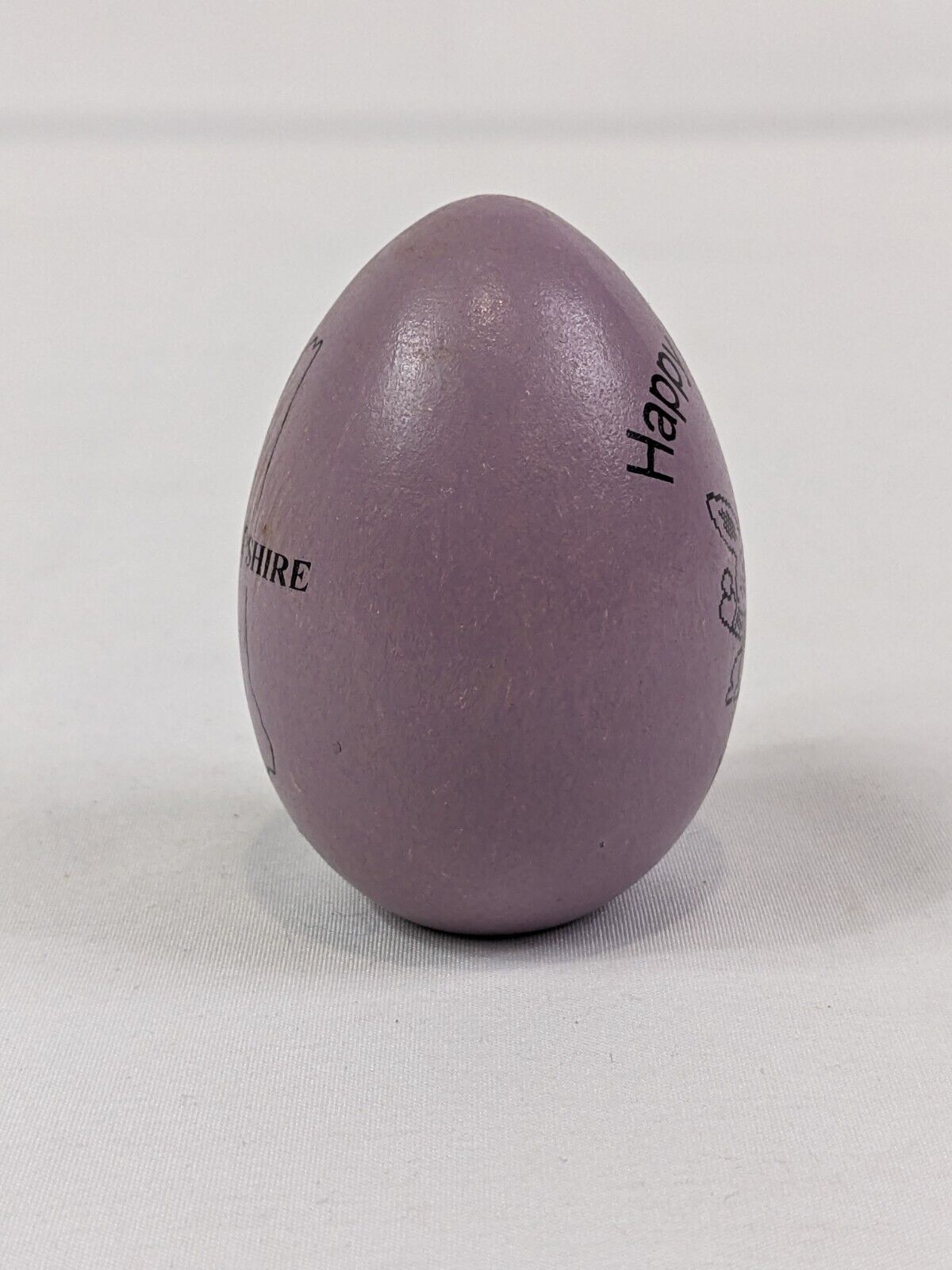 New Hampshire Happy Easter Egg 1999 Holiday Collectible Purple