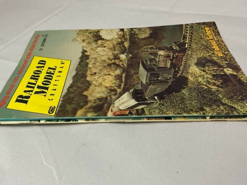 Vintage Railroad Model Craftsman Magazine September & December 1975 Issue